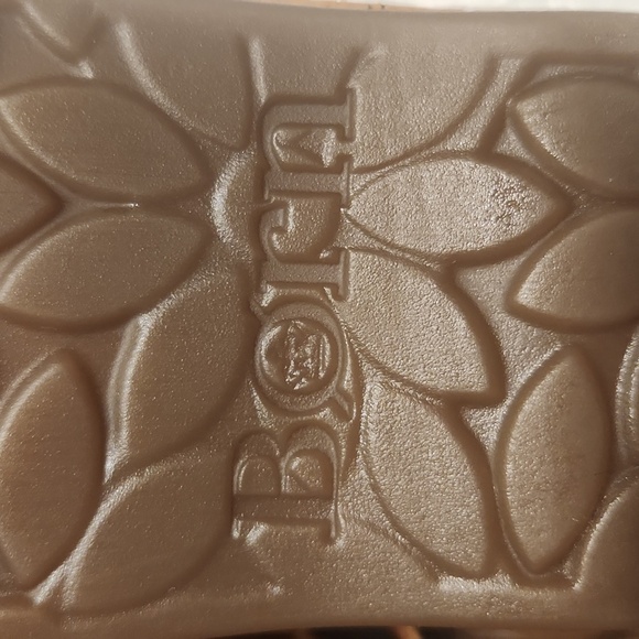 BORN SANDALS SIZE 9 40.5 Women's Tan Wedge Sandals - Picture 6 of 8